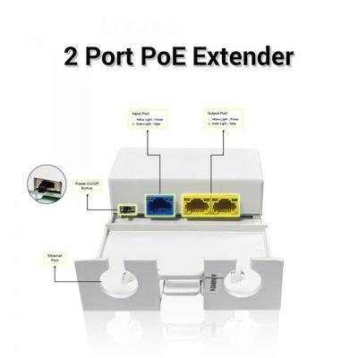 POE Extender POE Repeater| POE+ Extender with 100Mbps, Up to 30W, IEEE802.3af/at (Outdoor)-Dual
