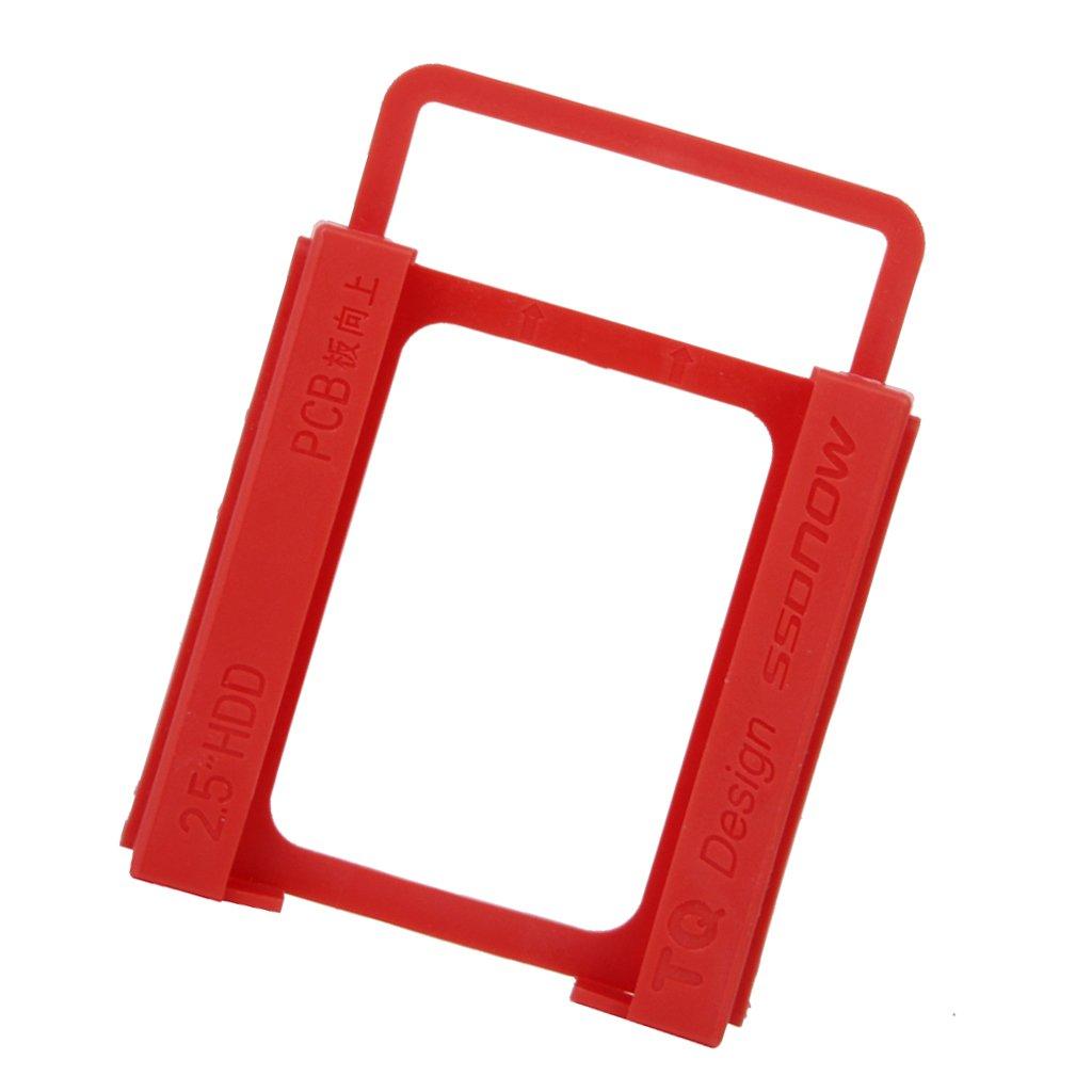 SSD HDD Notebook Mounting Tray 2.5"(6.35)cm to 3.5" (8.89)cm Adapter Caddy Bay Bracket