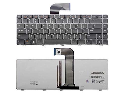 Laptop Keyboard Compatible for Inspiron N4110 4110 XPS L502X Vostro 3550 3560-Series(With Backlit )