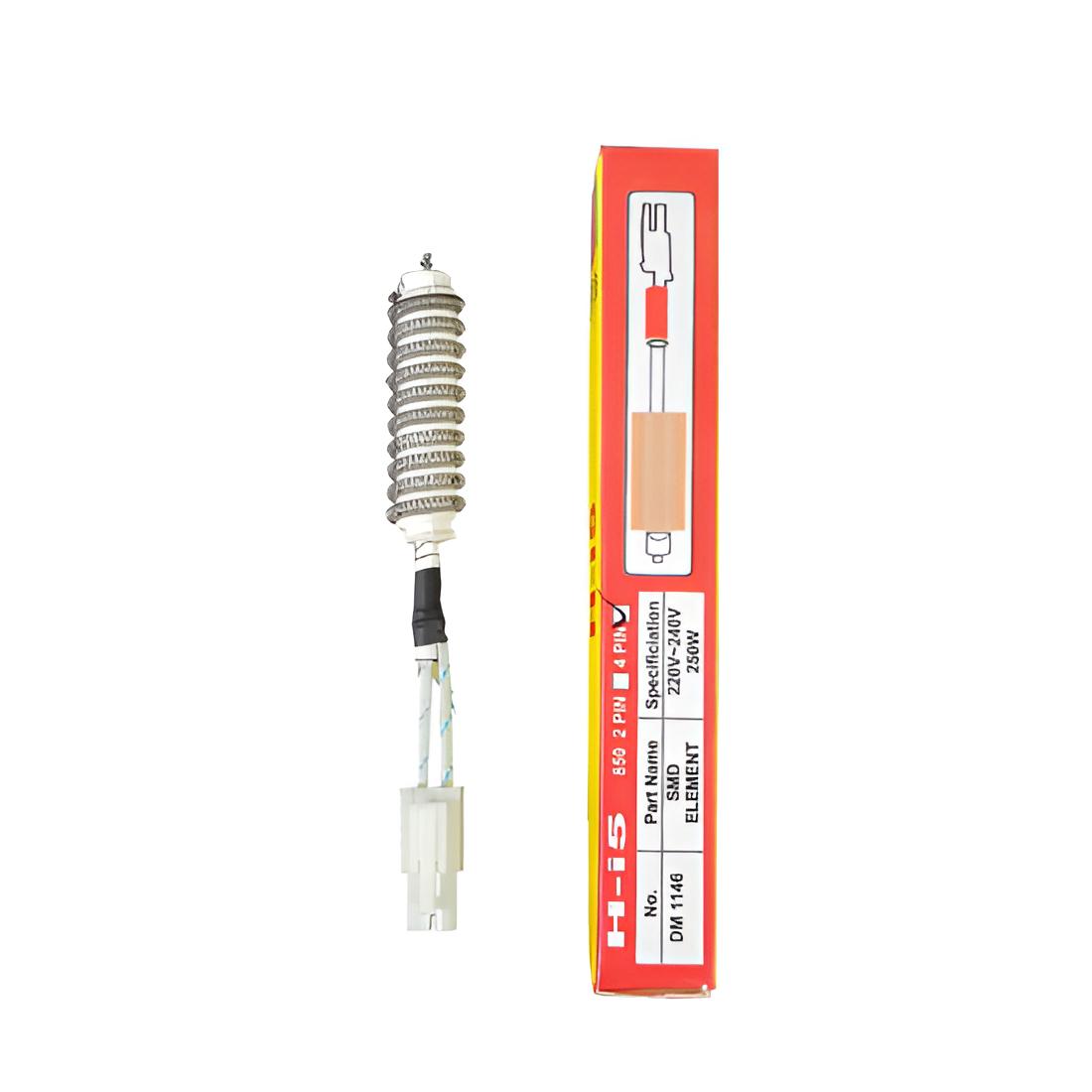 2 Wire Ceramic Heating Element for SMD Rework Station Gun Heater Replacment