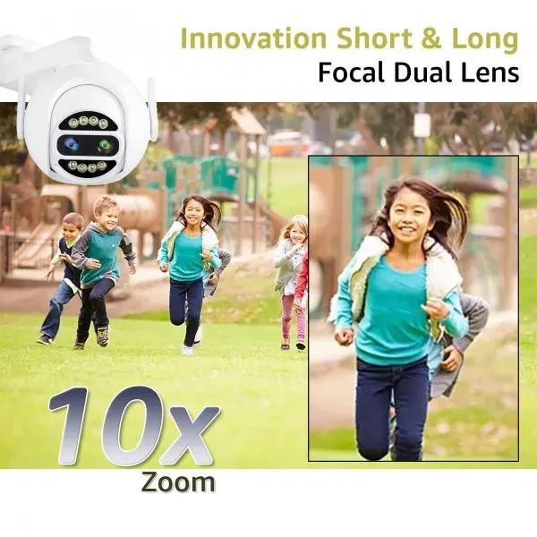 Wifi Camera | CCTV Camera | 3MP With 10X Hybrid Zoom Outdoor Camera