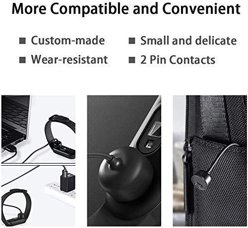 Mi Smart Band 5/6 USB Magnetic charging Cable (40cm) - Black