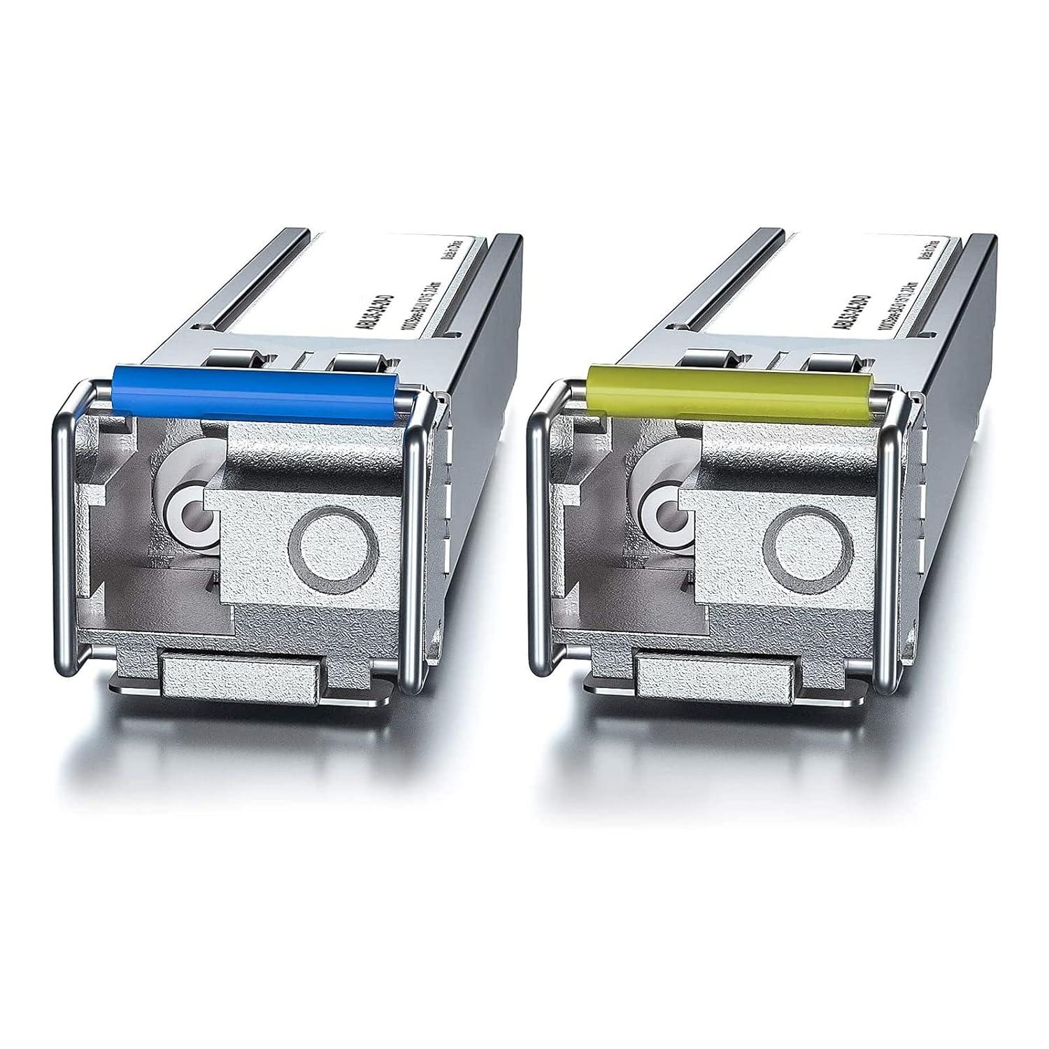 SFP MODULE 1.25G T-1310+1550 PAIR 20km | Transmission Over Single LC SMF Fiber/for SFP Media Converters