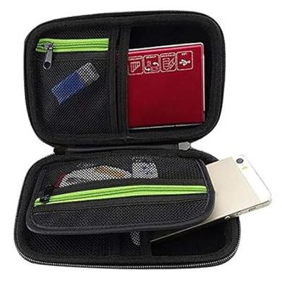 Hdd Carry Case Shock Proof For External Hard Disk Case Protection and universal uses, compatible with Power Bank, Adapter, Data Cables, hard disk