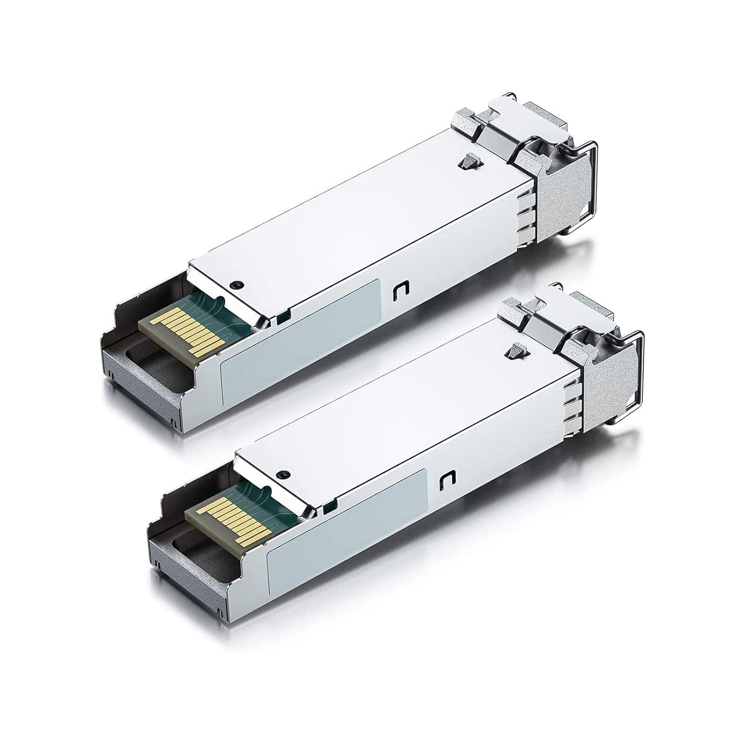 SFP MODULE 1.25G T-1310+1550 PAIR 20km | Transmission Over Single LC SMF Fiber/for SFP Media Converters