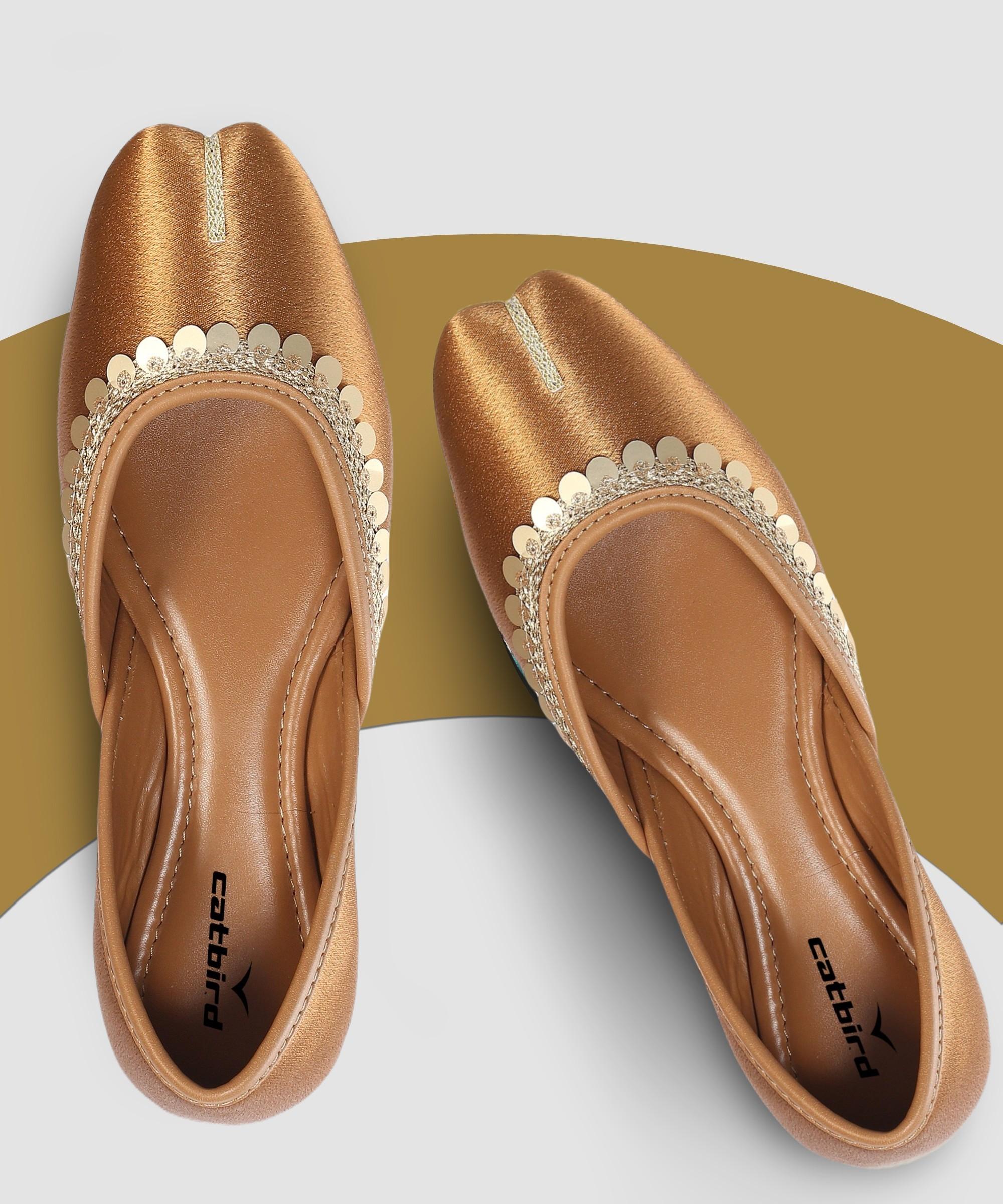 Best Women Traditional Lace work Ethnic Mojari 2025 at ShopCircuit | ONDC