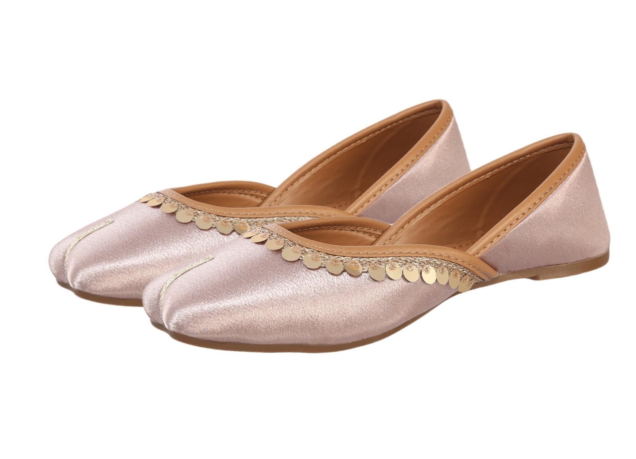 Best Women Traditional Lace work Ethnic Mojari 2025 at ShopCircuit | ONDC