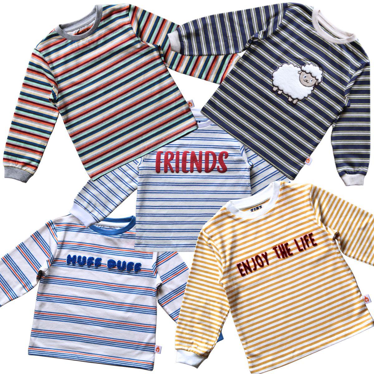 Chic Kids Plumage Shop Smart and Sophisticated: Rock the Latest Trends with Trendy White Striped