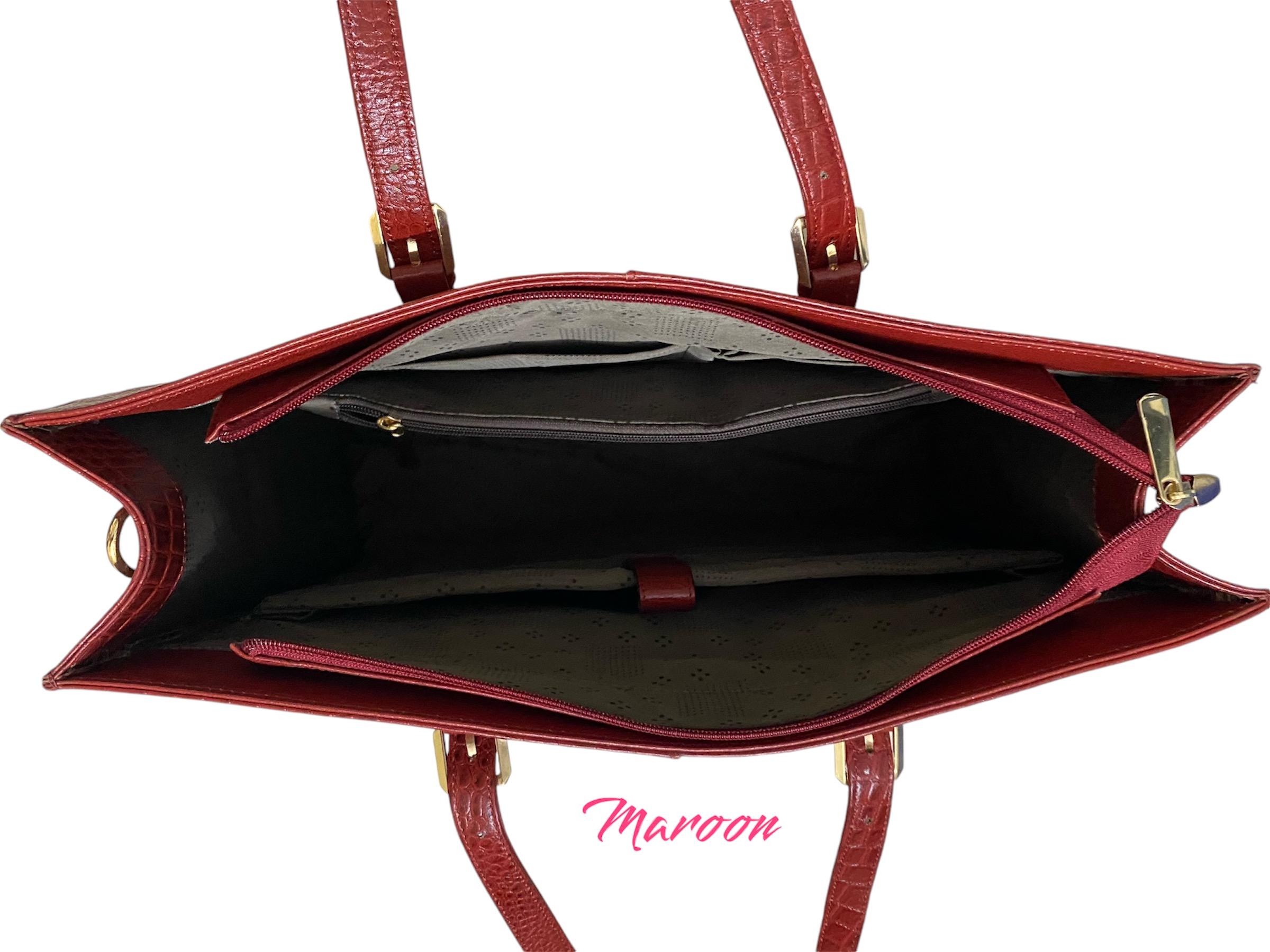 Stylish Women Leather laptop bag for ladies 2025 at ShopCircuit | ONDC