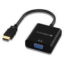Zebronics Hdmi to Vga Converter Zeb Hav01 - Genuine Product - Buy Online