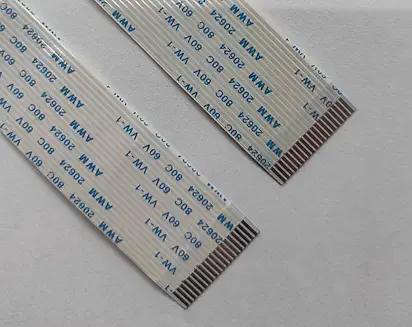 20 Pin 0.5mm Pitch 200mm Same Side Connection FFC Ribbon Flexible Flat Cable