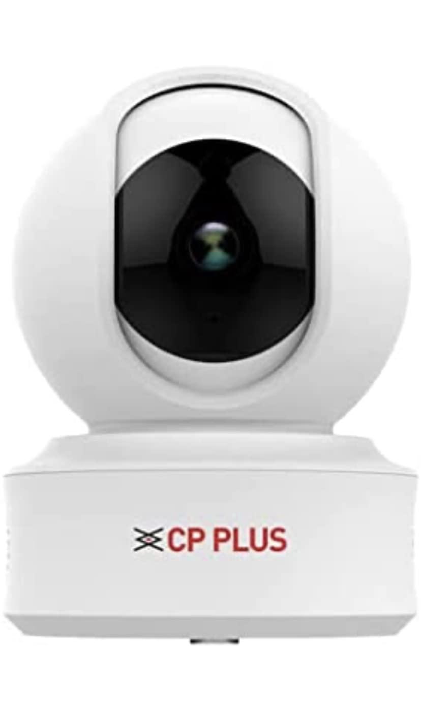 CP PLUS CP-E31A 3 MP Wi-Fi PT 360Â° View | 2 Way Talk | Night Vision | Motion Detect CCTV Home Security Camera (White) - Camera | Buy online on ZillyBuy