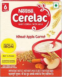 NESTLE CERELAC WHEAT APPLE CARROT 300GM