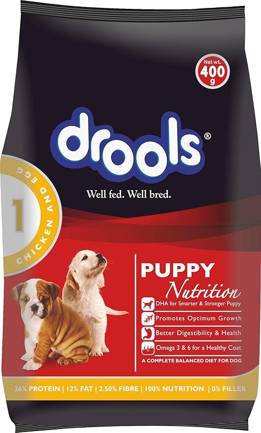 DROOLS PUPPY CHICKEN AND EGG 400G