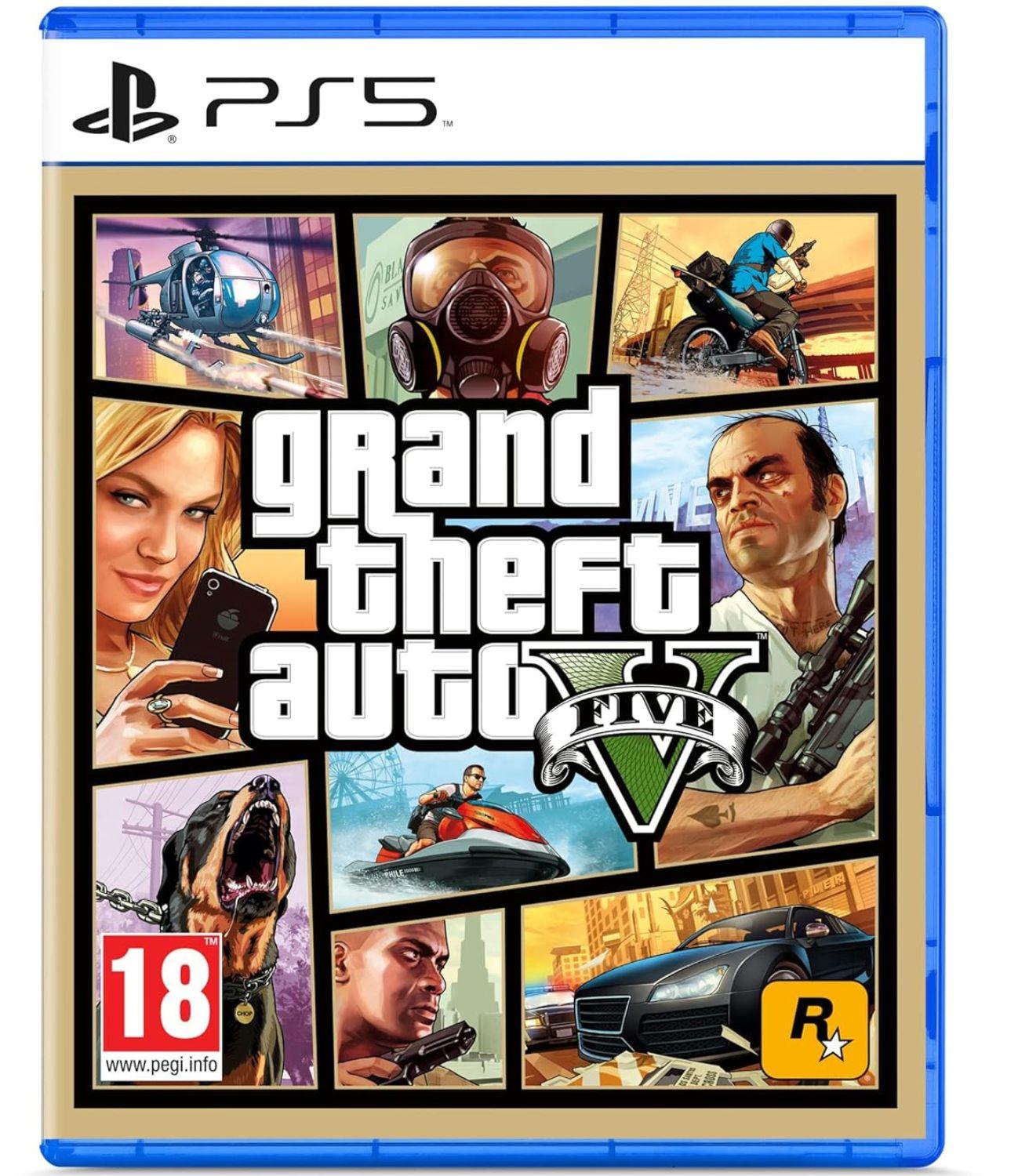 PS5 Grand Theft Auto V | Rockstar Games | GTA-V | Playstation 5|