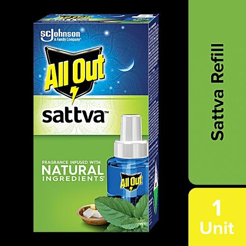 All Out Sattva Bedtime Protection Power Mosquito Vaporiser Refill All Out Sattva Bedtime Protection Power Mosquito Vaporiser Refill