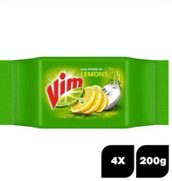 VIM BAR LEMON 4*200GM