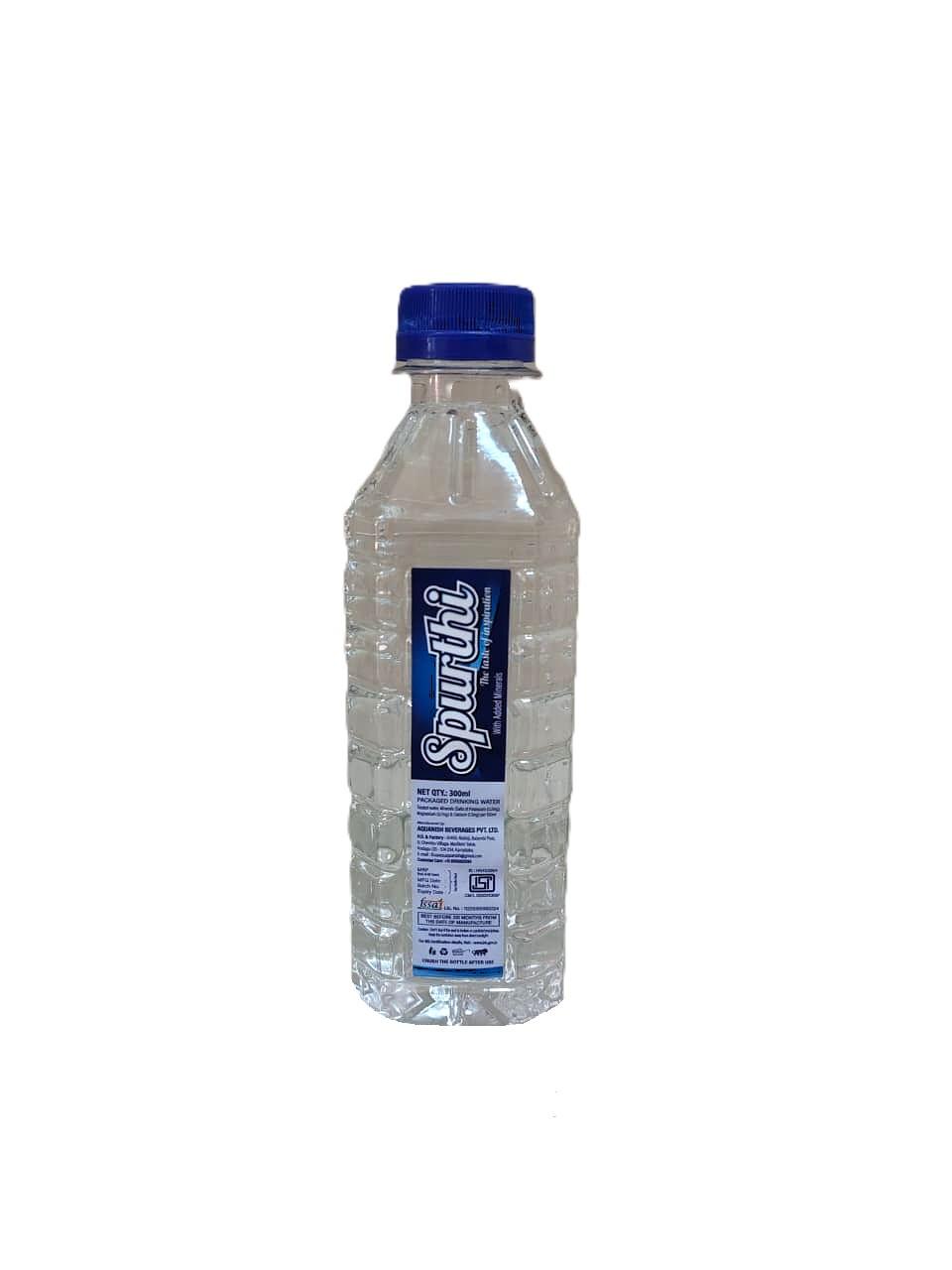 spurthi water bottle 300ml