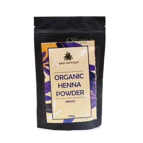 AROT ORGANIC HENNA POWDER - INDIGO 100GM indigo