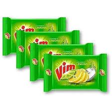 vim dishwash bar lemon 90 g pack of 4 