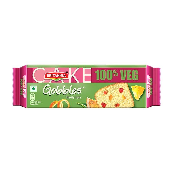 britanniagobblesfruityfun100 vegcake60g