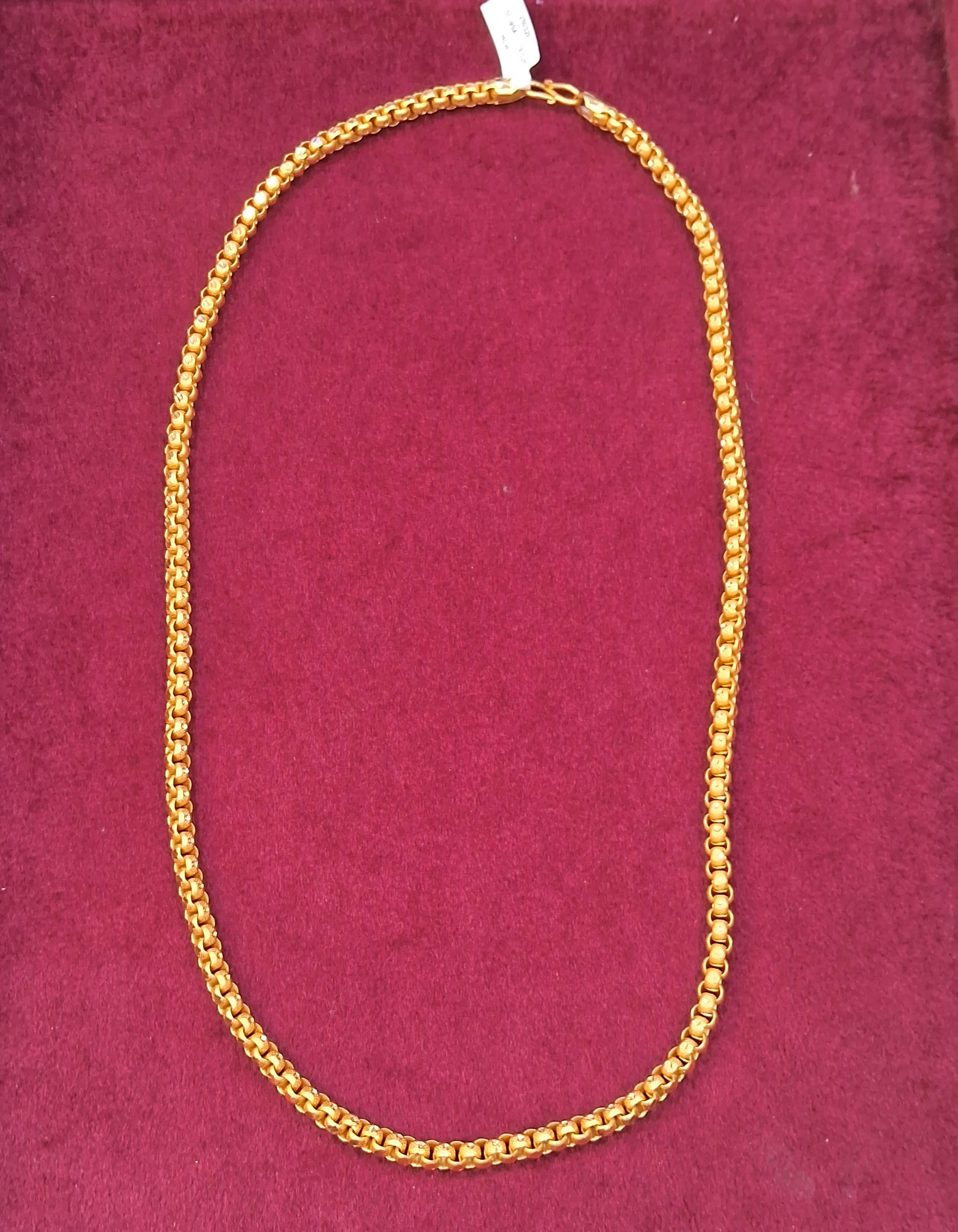 CHAIN GP 24" gold Free Size