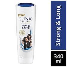 clinic plus strong and thick milk protein health shampoo 340ml