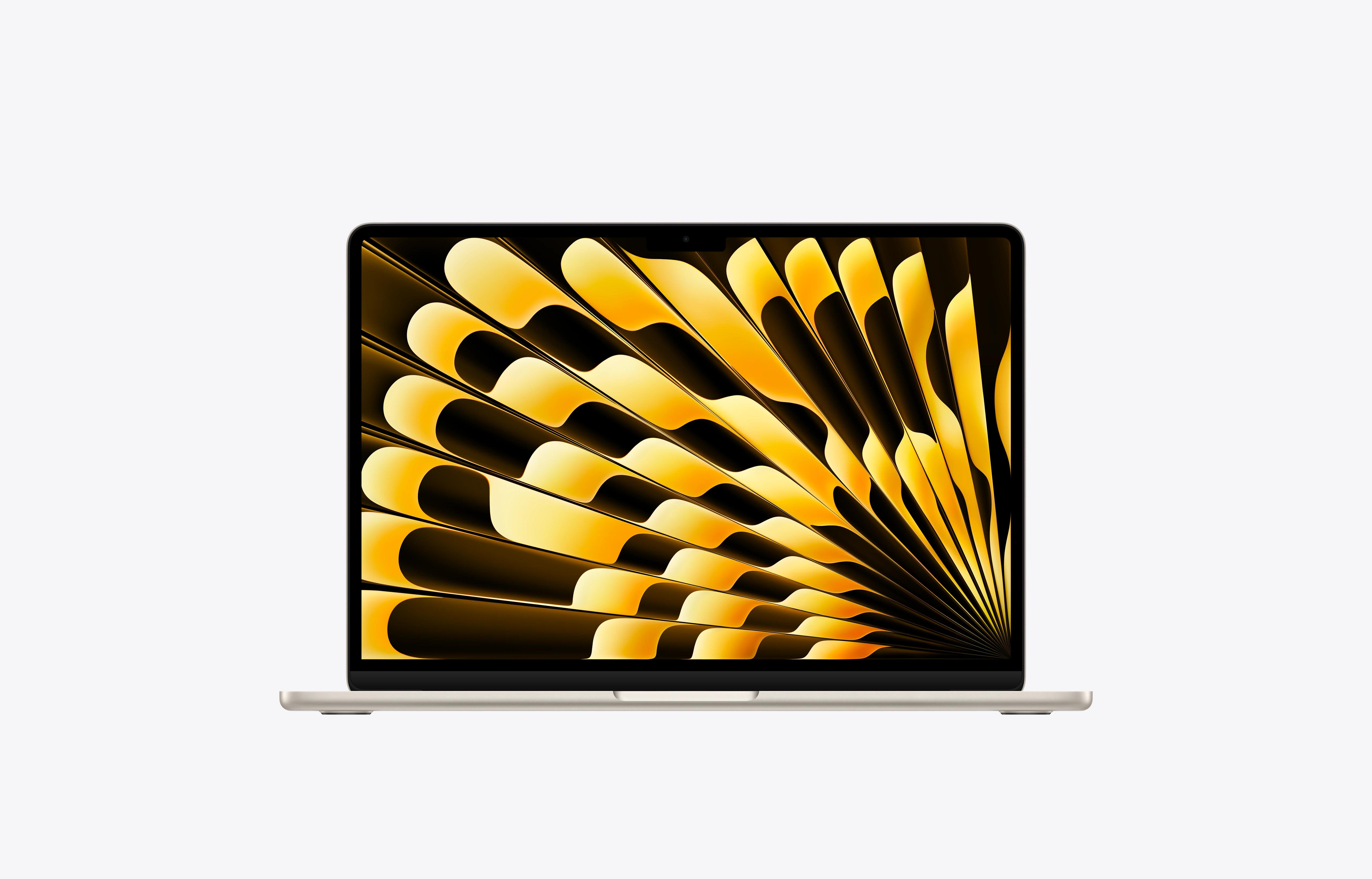 Macbook Air-13" M5 chip with 10‑core CPU and 10‑core GPU, 24GB, 1TB SSD - Starlight champagne