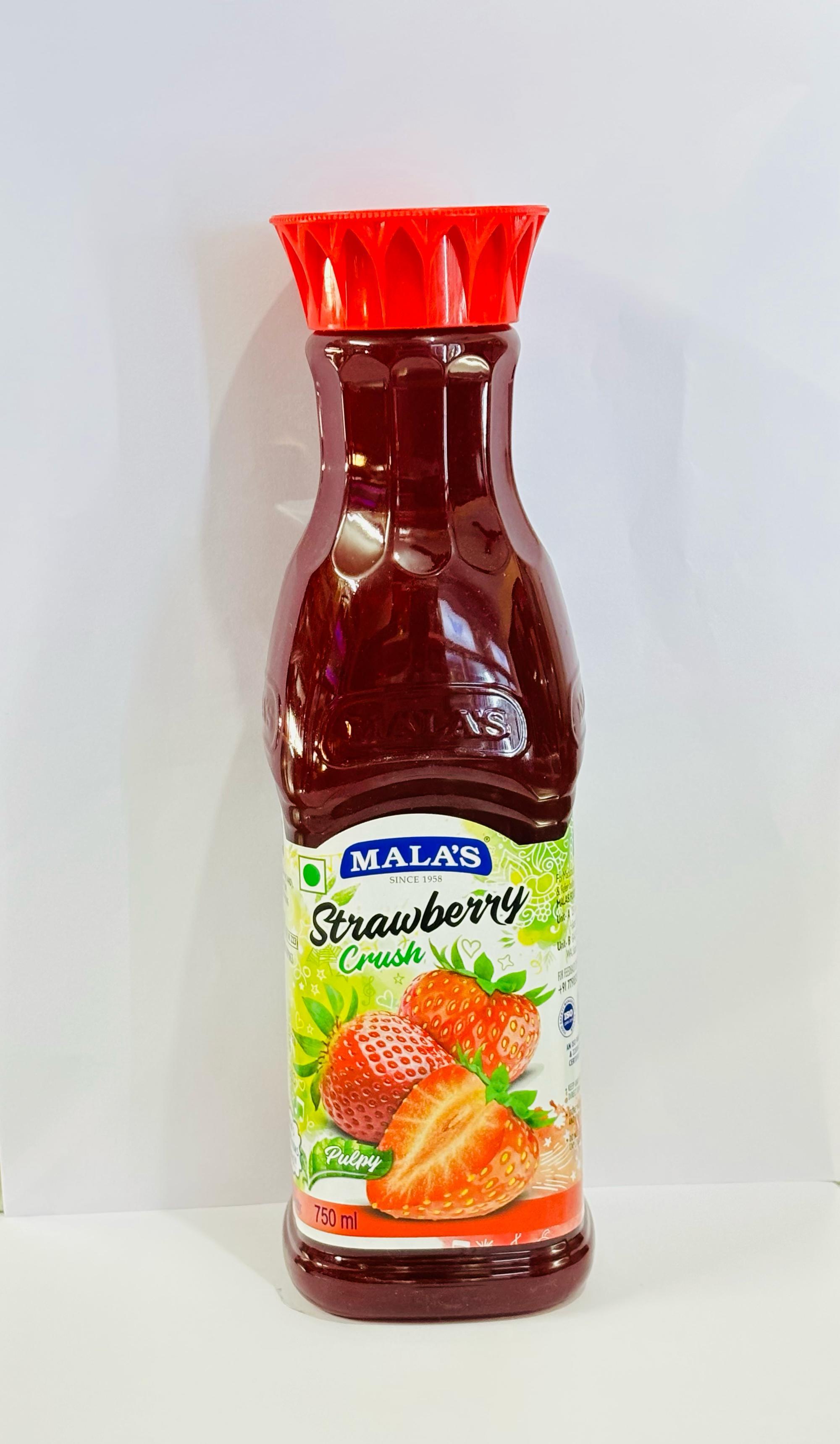 MALAS STRAWBERRY CRUSH 750ML