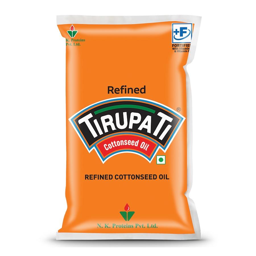 tirupati cotton oil 1l pouch
