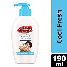 Lifebuoy Cool Fresh Handwash - Activ Silver Formula, Germ Protection, 190 Ml Pump