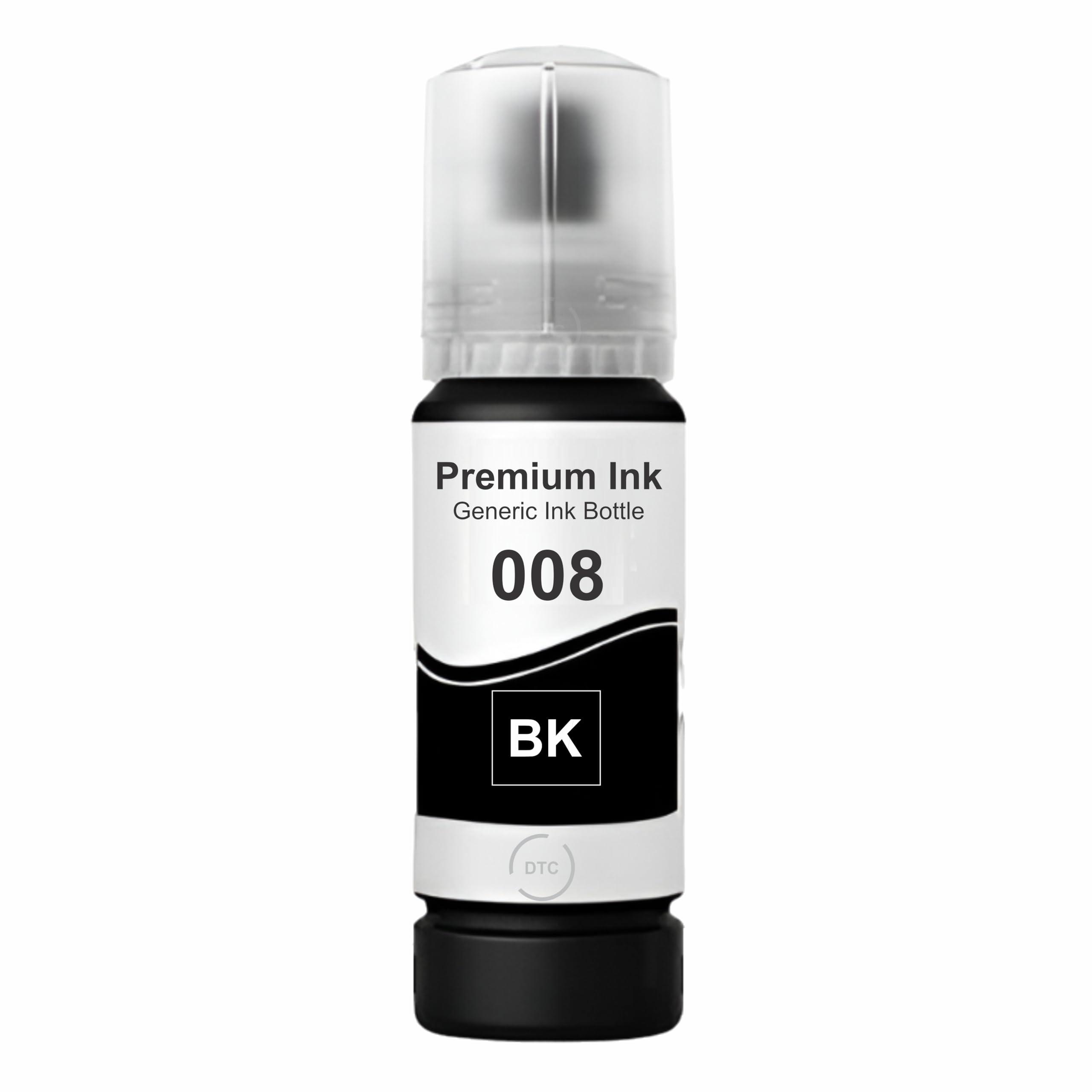008 Ink for Epson L6460, L6490, L15150, L15160, L15180, L6570, M15180 (Black)