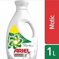 ariel matic liquid detergent top and front load 1 l