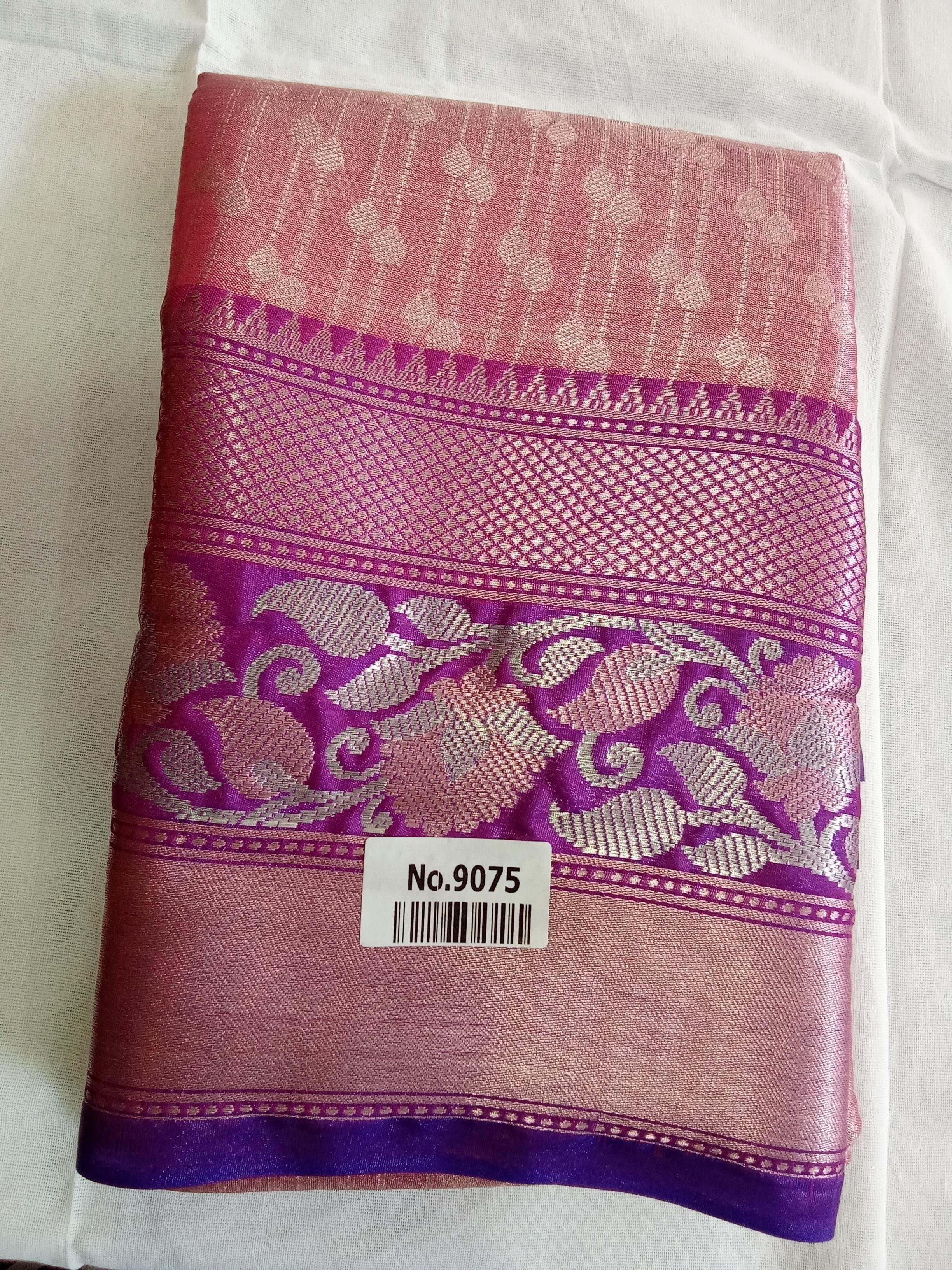 Pink Brocket Saree