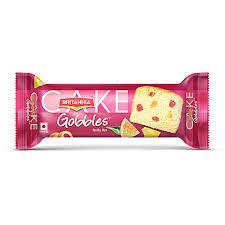 britannia gobbles fruity fun cake 90 g