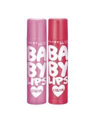 Maybelline New York Lip Balm, With Spf, Moisturises and Protects From the Sun, Pink Lolita & Baby Lips Cherry Kiss, 4g
