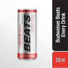 budweiser beats energy drink 250ml
