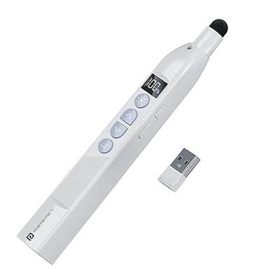 Portronics SlideMate 2 Wireless Presenter Remote with Rechargeable Battery, Slide Changer Buttons, USB Receiver, Telescopic Extendable Pointer Stylus, Presentation Pen Portronics SlideMate 2 Wireless Presenter Remote with Rechargeable Battery, Slide Changer Buttons, USB Receiver, Telescopic Extendable Pointer Stylus, Presentation Pen