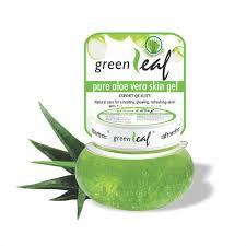 Greenleaf Aloe Vera Skin Gel 100% Pure Natural Gel - Ideal For Skin, Face, Acne Scars, Hair Care, Moisturizer & Dark Circles, 500G