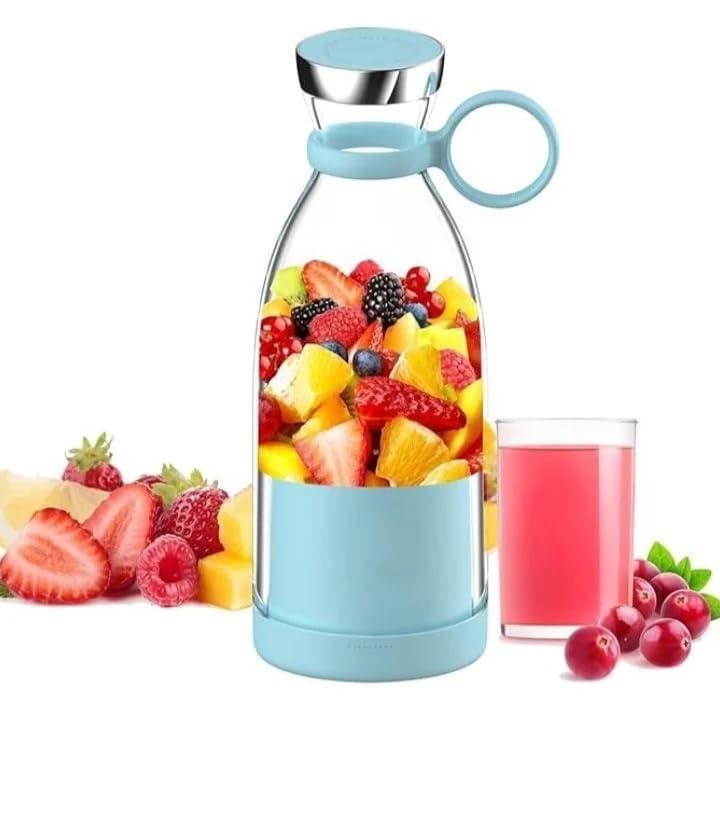 Fresh Juice Portable Blender, 350ML Smoothie Blender Bottle, Grinder For Smoothie or Shakes, Baby Food, Personal Mixer, Mini Juicer Travel/School/Office/Workout/Travel Use spicymix