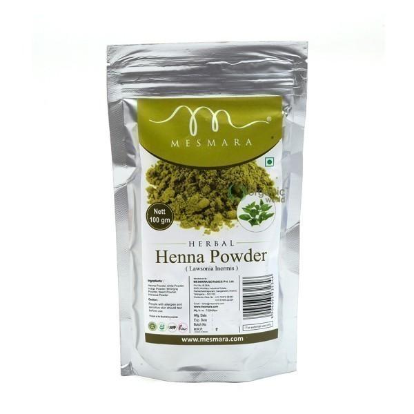 MESM HERBAL HENNA POWDER 100GM black