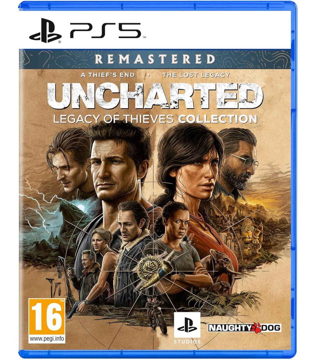 PS5 Uncharted: Legacy Of Thieves Collection | Sony | (Playstation 5)