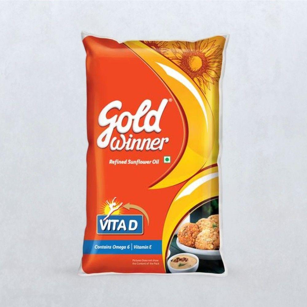 Gold Winner Refined Sunflower Oil 1 Litres Gold Winner Refined Sunflower Oil 1 Litres