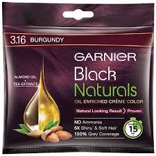Garnier Black Naturals 3.16 Burgundy Hair color Garnier Black Naturals 3.16 Burgundy Hair color