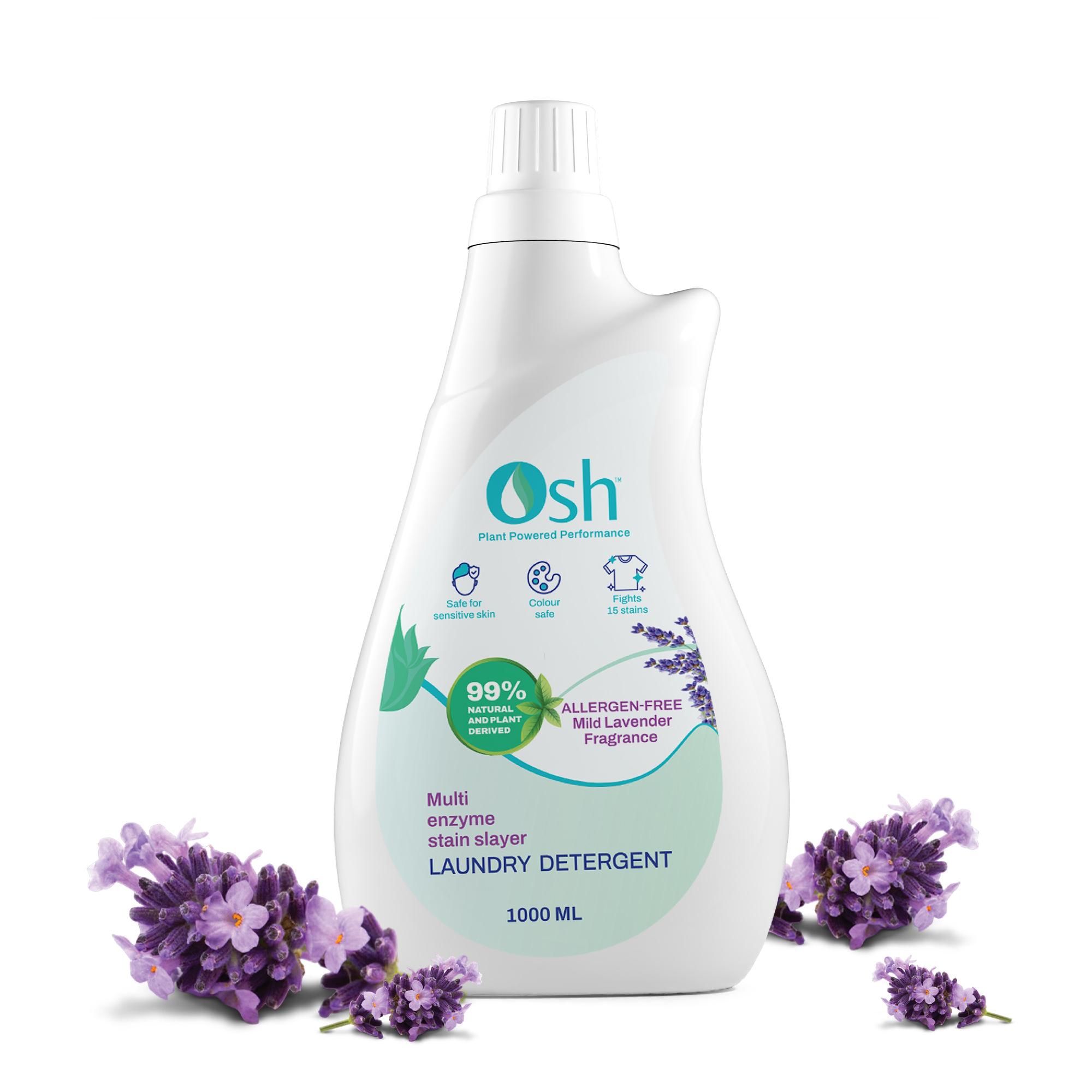 osh laundry detergent 1000ml pack of 2 with shrink sleeves