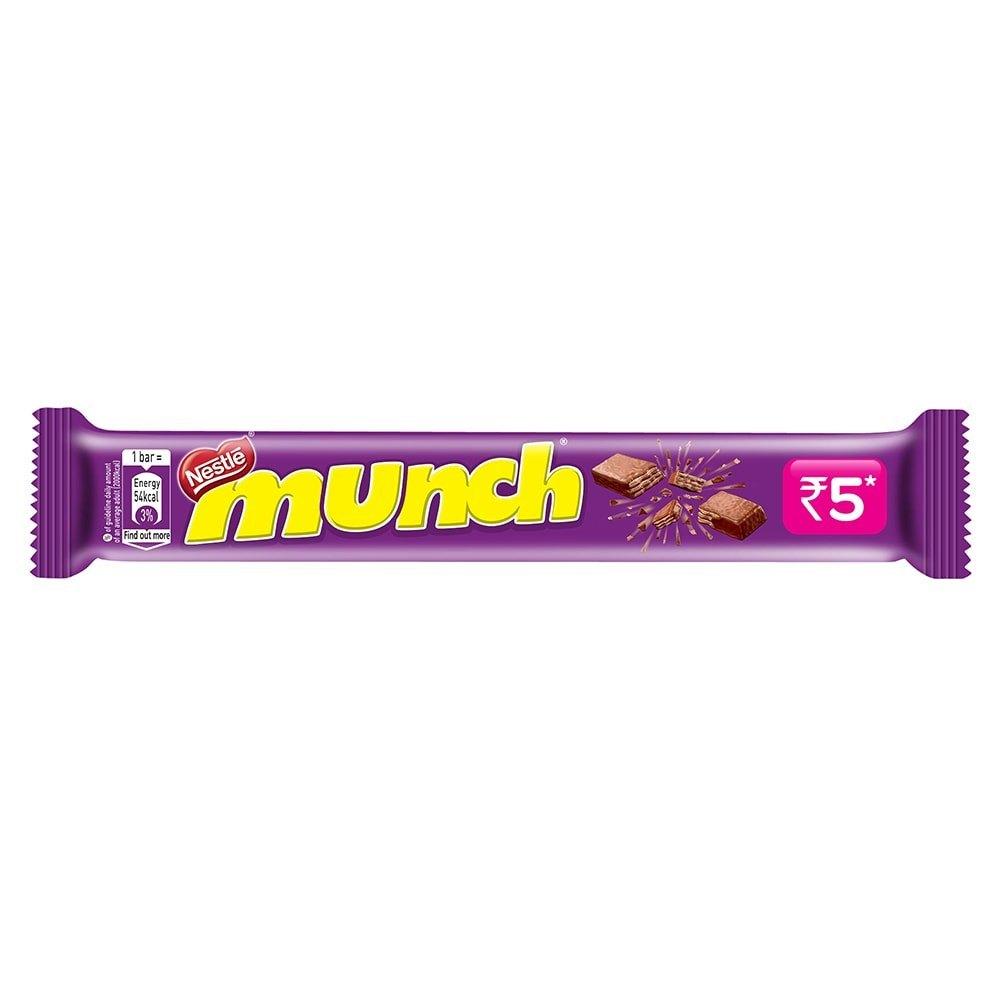nestle munch crunchie chocolate