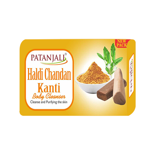 patanjali haldi chandan kanti soap 75g
