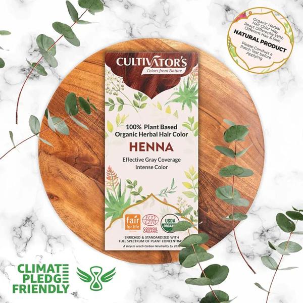 CULT ORGANIC HAIR COLOR HENNA 100GM black