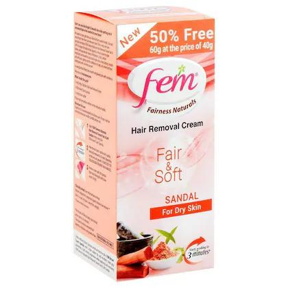 FEM SANDAL HAIR REMOVAL CREAM 40GM FEM SANDAL HAIR REMOVAL CREAM 40GM
