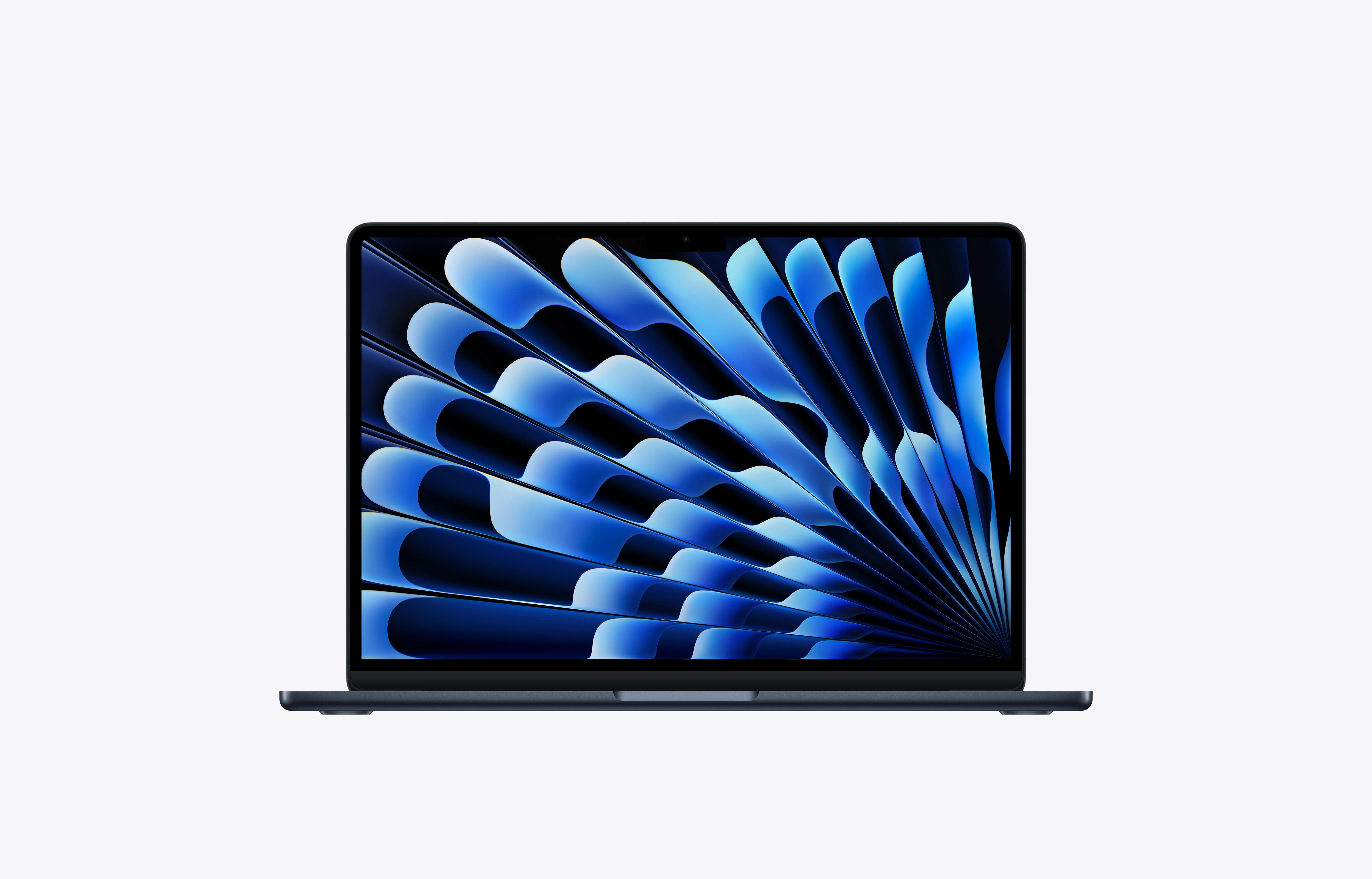 Macbook Air-13" M5 chip with 10‑core CPU and 8‑core GPU, 16GB, 512GB SSD - Midnight midnight